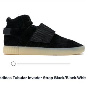 adidas originals tubular invader strap sneakers